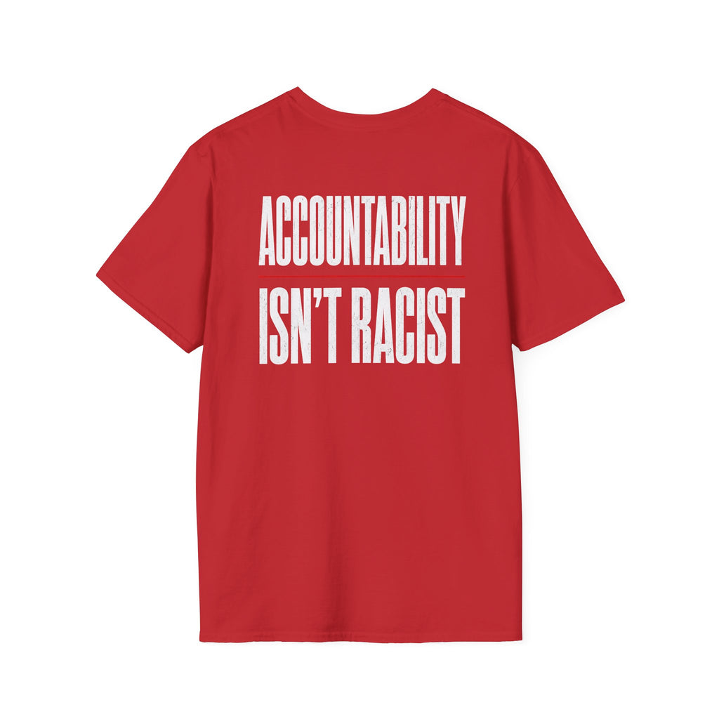 Accountability Isn’t Racist Shirt – Common Sense Graphic Tee | Based Branding